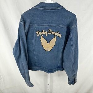 Harley Davidson Women’s Denim Jacket XL